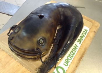 Ryba tort okolicznościowy 3D
